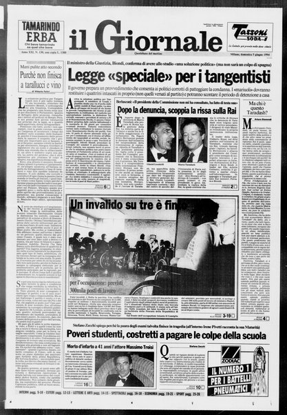 Il giornale : quotidiano del mattino